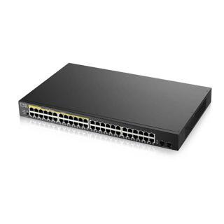 Zyxel Gs1900-48 24 Port 10-100-1000 + 24 Port Poe+2Xsfp Web Yönetilebilir Switch Hub