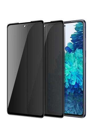 Logis Samsung Galaxy A55 Antistatik Tam Kaplayan Hayalet Ekran Koruyucu  Cam 