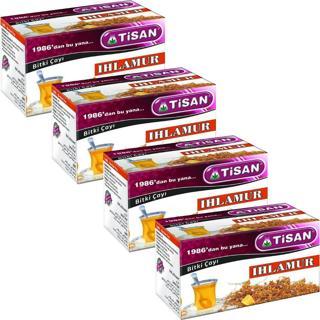 Tisan Ihlamur Bitki Süzen Poşet Çay 4 x 20'li