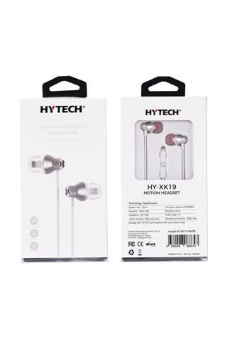 Hytech Beyaz Mobil Uyumlu Kulak İçi Mikroflu Kulaklık Hy-Xk19