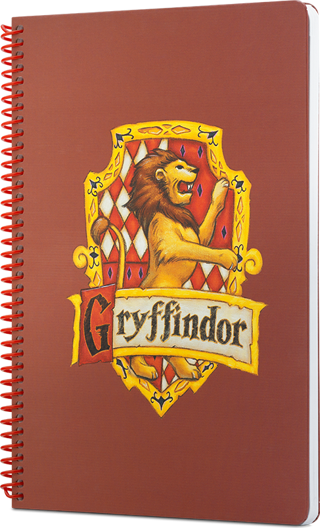 Mabbels Harry Potter Gryffindor Spiralli Not Defteri Kiremit Rengi 80 Yaprak Çizgili 17X24Cm Dft-388562