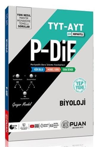 TYT AYT Biyoloji PDİF Konu Anlatım Fasikülleri Puan Yayınları - Puan Yayınları
