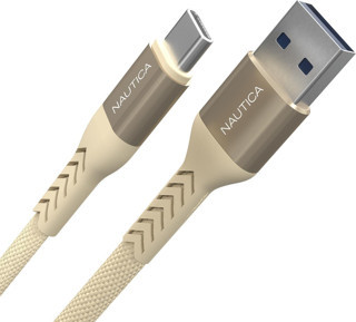 Nautica C20 Type-C to USB-A 22.5W Hızlı Şarj ve Data Kablosu 1.2M Pembe