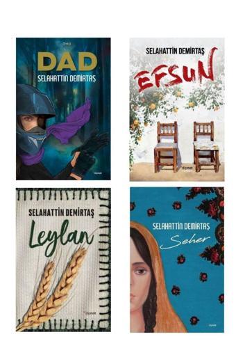 Dipnot Yayınları Selahattin Demirtaş Kitap Seti - Dad - Efsun - Leylan - Seher - Dipnot Yayınları