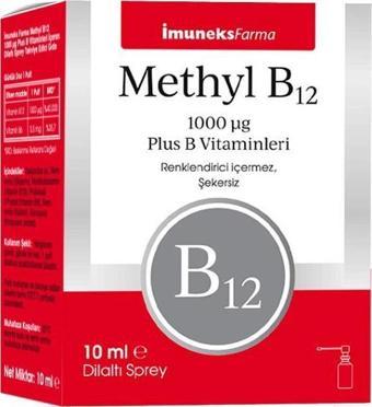 Imuneks Farma B12 Sprey 1000 mcg 10 ml