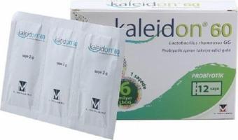 Kaleidon 60 mg 12 Saşe Probiyotik İçeren Takviye Edici Gıda