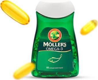 Möller's Omega-3 Takviye Edici Gıda 60 Yumuşak Kapsül