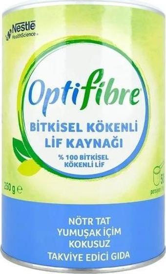 Nestle OptiFibre Bitkisel Kökenli Lif Kaynağı Takviye Edici Gıda 250 g