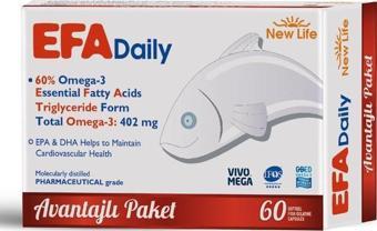 New Life Efa Daily Avantajlı Paket 60 Kapsül