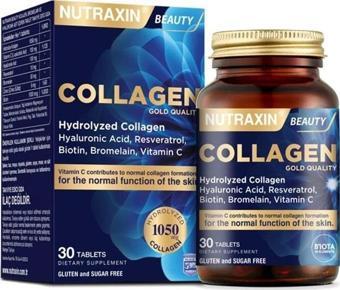 Nutraxin Collagen Beauty Takviye Edici Gıda 30 Tablet