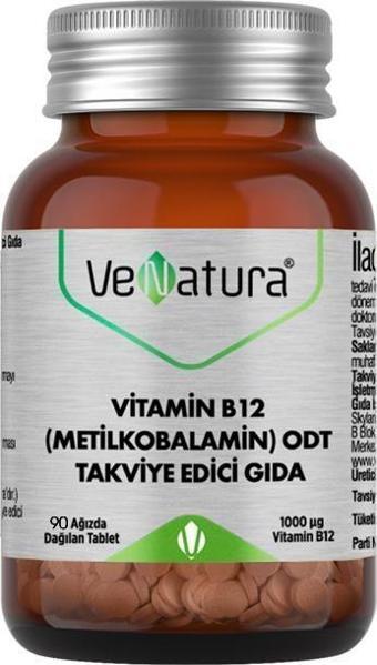 Venatura Vitamin B12 Odt Takviye Edici grıda 90 Tablet