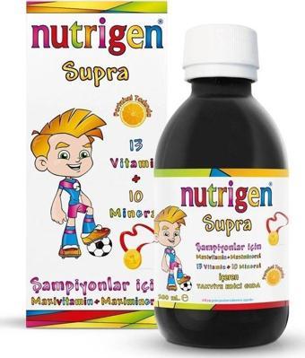 Nutrigen Supra Portakal Aromalı Şurup 200 ml