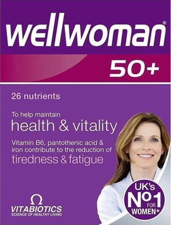 Vitabiotics Wellwoman 50+ Takviye Edici Gıda 30 Tablet