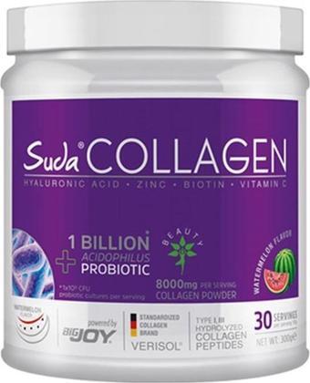 Suda Collagen + Probiyotik Karpuz Aromalı Takviye Edici Gıda 300 g