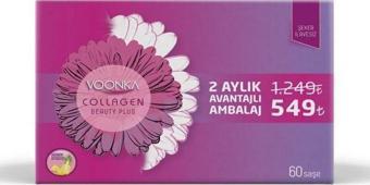 Voonka Collagen Beauty Plus Ananas Aromalı 60 Saşe