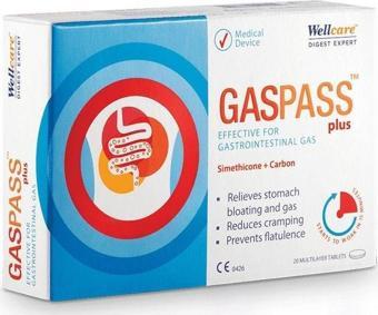 Wellcare Gaspas Plus 20 Tablet