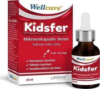 Wellcare KidsFer Demir Damla 30 ml