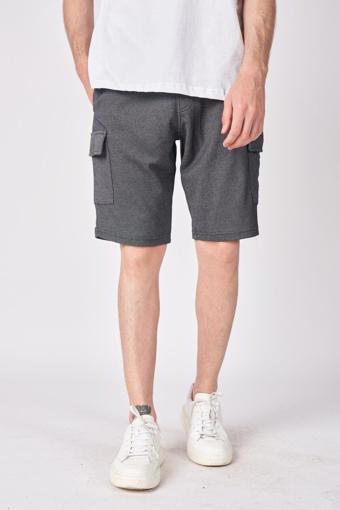 Defys Erkek Dokulu Oversize Bermuda