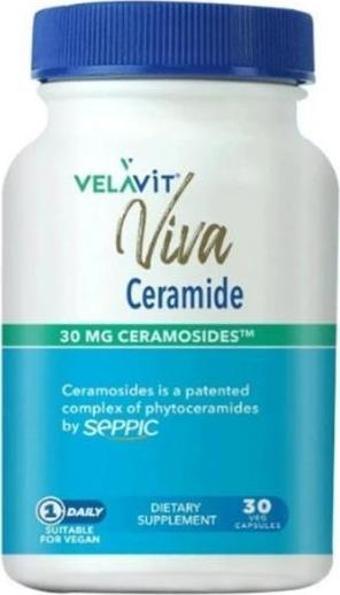 Velavit Viva Ceramide Seramid İçeren Takviye Edici Gıda 30 Kapsül