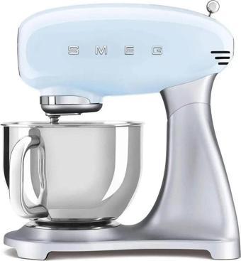 Smeg SMF02PBEU Retro Mavi 800 Watt 4.8 Litre Stand Mikser