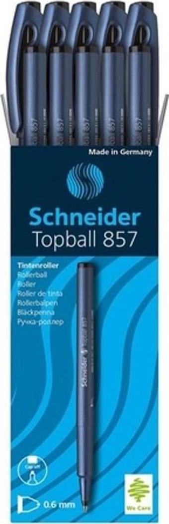 Schneider 857 Topball Roller Kalem Mavi 10 Lu (1 Paket 10 Adet)