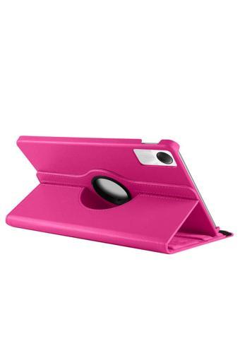 20068310 Xiaomi Redmi Pad Se 11 Inç İle Uyumlu 360° Dönebilen Standlı Tablet Kılıfı Pembe