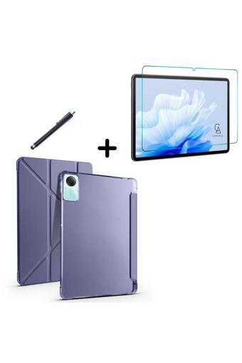 20068310 Xiaomi Redmi Pad Se Uyumlu Tri Fold Kalemlikli Tablet Kılıfı Ekran Koruyucu Kalem Seti