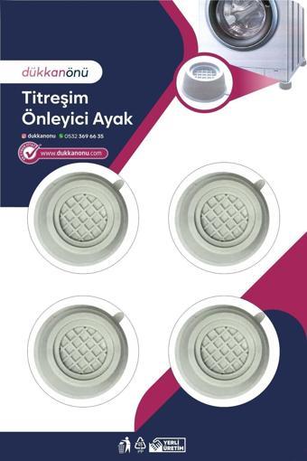 Ar Armese Çamaşır Bulaşık Makinası Titreşim Önleyici Ayak 4'Lü