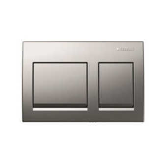 Geberit Alpha30 Kumanda Kapağı Çift Basmalı, Mat Krom 115.055.46.1