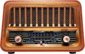 Everton Rt-868bt Bluetooth Fm-Usb-Tf Card-AUX Şarjlı Nostaljik Radyo