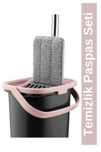 Ar Armese Sillgech Compact Temizlik Paspas Seti Siyah-Pembe Eh-213