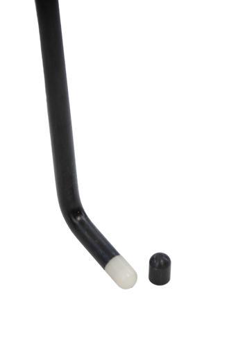 Safi 90 Cm 12 Mm Çap Tek Kıvrımlı Vidalı Uç Boyasız Göçük Düzeltme Çubuğu, Pdr Çubuk