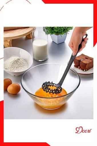 Doori Spiral Çırpıcı, Plastik Çırpma Aparatı Yumurta Çırpıcı Pasta Çırpıcı Mikser Karıştırıcı