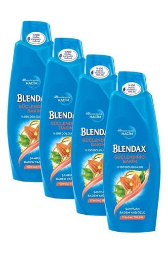 Güçlendirici Bakım Badem Yağı Özlü Şampuan 500 ml X 4 Adet