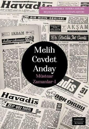 Müstear Zamanlar - 1 - Melih Cevdet Anday - Everest Yayınları