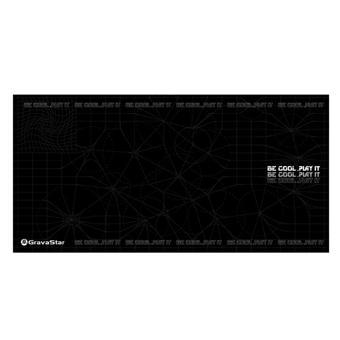 GravaStar Gaming Mouse Pad 80x40cm, Kaymaz Tabanlı, Su Geçirmez ve Hassas Yüzeyli Oyuncu Mousepad, S