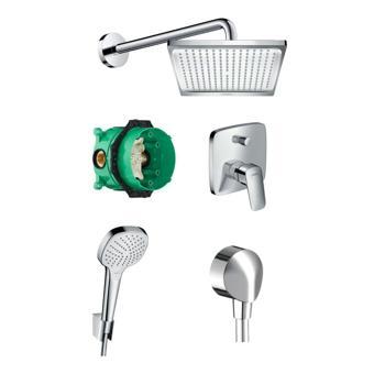 Hansgrohe Logis Ankastre Banyo Seti - Krom