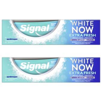 Signal White Now Extra Fresh Diş Macunu 2'li