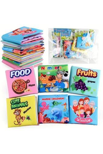 El Yapımı Bebeğimin Ilk Kitap Seti Hışırtılı Bez Kitap- Tek Kitap -1 Kitap