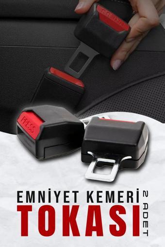Astraled Tüm Araçlara Uyumlu Kemer Yükseltici Metal Ağız 2 Adet