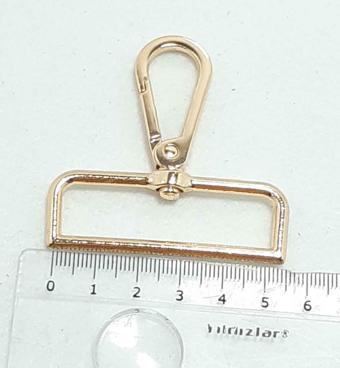 Angel Çanta Aksesuar Light Gold Kanca 5 Cm
