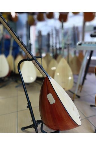Bircan Müzik 41.5 Tekne Profesyonel Ardıç Uzun Sap Bağlama (Kılıf, Yedek Tel, Mızrap Hediye)