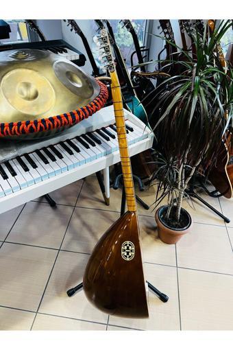 Bircan Müzik Gitar Burgu Profesyonel Kısa Sap Bağlama+Kılıf+Yedek Tel +Mızraplar