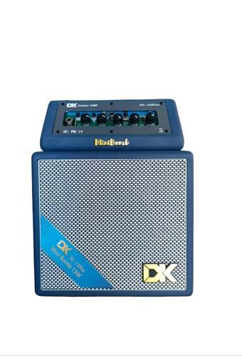 Bircan Müzik Minibomb Bluetoothlu 15W Saz Ve Gitar Amfisi (Lacivert)