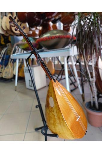 Bircan Müzik Özel Seri Dut Tekne Kısa Sap Bağlama (Soft Kılıf, Yedek Tel, Mızrap Hediye)