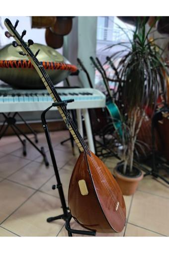 Bircan Müzik Özel Seri Maun Tekne Kısa Sap Bağlama (Soft Kılıf, Yedek Tel, Mızrap Hediye)