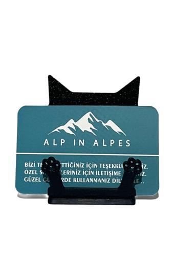 Alp İn Alpes Kedi Temalı Kartvizitlik - Vetpati