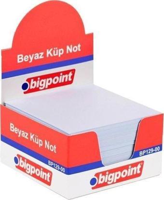 Bigpoint 129-00 Küp Notluk Beyaz 8x8cm