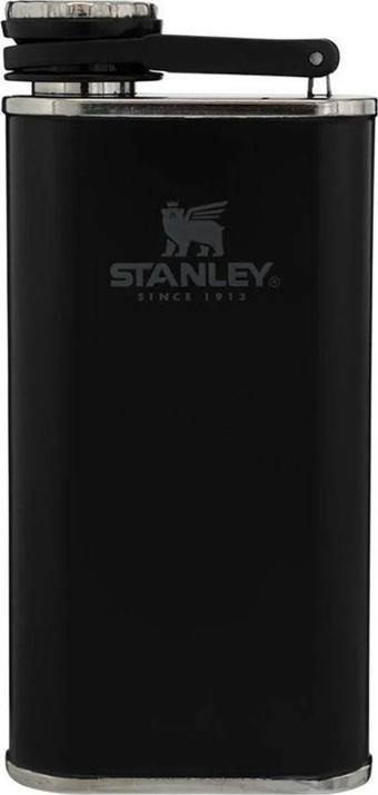 Stanley 10-00837-127 Klasik 0.23 Litre Paslanmaz Çelik Cep Matarası - Siyah