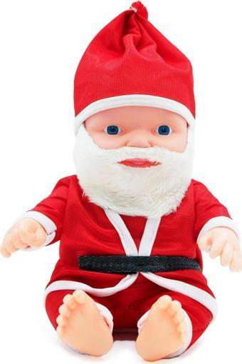 Global Toys Noel Baba Kostümlü Oyuncak Bebek